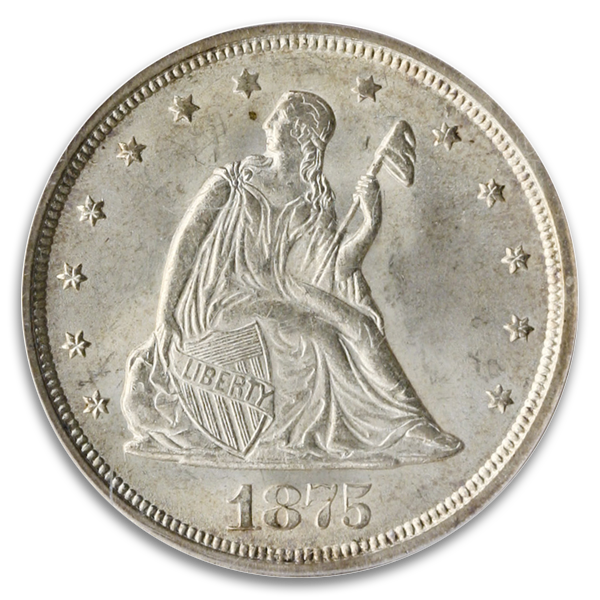 A Sample TWENTY CENTS Coin